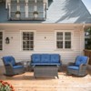 POCASSY 5 - Person Outdoor Seating Group with Cushions - 2 of 4