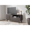 59" Brymont TV Stand for TVs up to 63" Black/Gray - Signature Design by Ashley: Mid-Century Entertainment Center with Storage - 2 of 4
