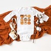 The Juniper Shop Coquette Fall Pumpkin Chart Baby Long Sleeve Bodysuit - 2 of 3