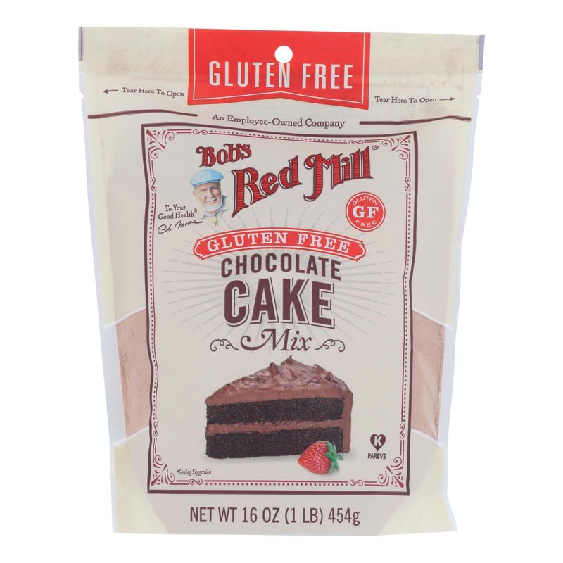 Bob's Red Mill Gluten Free Chocolate Cake Mix - Case of 4/16 oz, 2 of 7