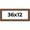 PosterPalooza | Panoramic Museum Black Picture Frame - UV Acrylic, Foam Board Backing, Hanging Hardware - 2 of 4