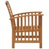 vidaXL Patio Chairs 2 pcs Solid Acacia Wood - 4 of 4