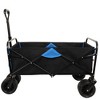 CAVINAS Park Garden Folding Wagon Cart,All-Terrain Shopping Cart,Wagon for Camping,Shopping - 2 of 4