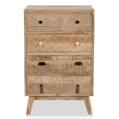 Serreno 4 Drawer Chest Natural - HOMES: Inside + Out