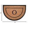 Calloway Mills 106572436O The General Monogram Doormat, 24" x 36", Letter O - 2 of 2