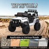 12V Licensed Kids Ride On Car, Remote Control, Hydraulic Doors, LED Headlights, Dual Motors, Ages 3-6 - 3 of 4