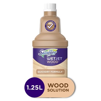 Swiffer Wetjet Liquid Refill Wood Target, Swiffer Wet On Engineered Hardwood Floors