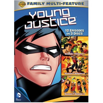 Young Justice: Season 1 Volumes 1, 2 & 3 (DVD)