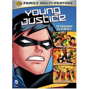 Young Justice: Season 1 Volumes 1, 2 & 3 (DVD) - 1 of 1