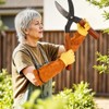 VEVOR Gardening Gloves, Thorn Proof & Puncture Resistant Garden Gloves with Elastic Cuff, 17.5 in Long-Sleeve Glove, Size M, Yellow&Orange - 2 of 4