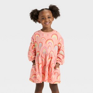 Toddler Girls' French Terry Dress - Cat & Jack™ - 1 of 3