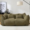 Comfy Bean Bag Chair Accent Chair for Gaming Reading, Lazy Oversized Sofa Lounge Chair,  Adult Bean Bag Couch - ModernLuxe - 2 of 4