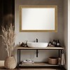 Elliot Gold Non-Beveled Framed Bathroom Vanity Wall Mirror - 4 of 4