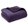 Bedsure Flannel Blanket – Solid Color Plush Throw, Ultra Soft and Fuzzy, 300GSM Lightweight Cozy Blanket for Bed or Sofa - 2 of 4