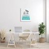 Stupell Industries Glam Fashion Cosmetics Soft Roses Blue Bookstack Canvas Wall Art - 2 of 4