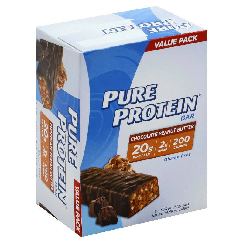 Pure Protein Bar - Chocolate Peanut Butter - 6ct, 4 of 5