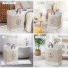 2Pack 76L Laundry Basket & Hamper, Large Collapsible Waterproof Clothes Baskets with Handles - 4 of 4