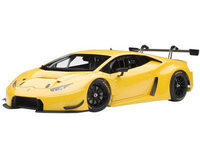 Lamborghini Huracan GT3 Yellow with Pearl Effect / Giallo Into 1/18 Model Car by Autoart