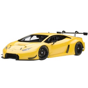 Lamborghini Huracan GT3 Yellow with Pearl Effect / Giallo Into 1/18 Model Car by Autoart - 1 of 4