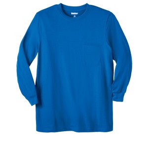 KingSize Men's Big & Tall Tall The Ultra-Light Comfort Long-Sleeve Tee - 1 of 4