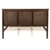 KIGFTSOD King Size Bed with Tall Headboard & Footboard, Pinewood Bed with Strengthened Bed Frame - 3 of 4