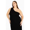 Women's Plus Size Darcy Dress - black | CITY CHIC - image 4 of 4