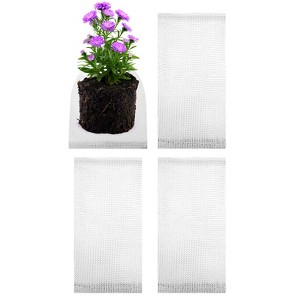 Unique Bargains Plant Root Protector 304 Stainless Steel Durable Reusable Garden Netting 12 x 6 Inch 4 Packs - 1 of 4