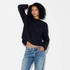 Women's Crewneck Cotton Cable Pullover Sweater - Wild Fable™ - 2 of 3