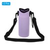 Unique Bargains Neoprene Portable Insulated Textured Adjustable Strap Water Bottle 
Sling Bags 2 Pcs 2.6"x7.28" - 3 of 4