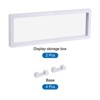 Unique Bargains Square TPU Film 3D Display Jewelry Box 2 Pcs - 3 of 4