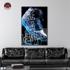 Notoriart Be a Legend Sneaker Drip Wall Art Framed - 4 of 4