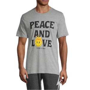 Elevenparis Mens Peace And Love Graphic T-Shirt - 1 of 1