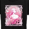 Women's - Wicked - Glinda Pink Logo Short Sleeve Graphic T-Shirt - image 2 of 4