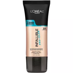 L'Oreal Paris Infallible Pro-Glow Foundation Normal/Dry Skin with SPF 15 - 1 fl oz