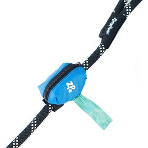 ZippyPaws Dog Poop Bag Holder Leash Attachment (Glacier Blue) - 1 of 1