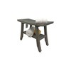 24" Satori GR162 Wide Teak Wood Shower Stool for Shaving Legs - CoastalVogue - 3 of 4