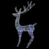 VidaXL XXL Acrylic Christmas Reindeer 250 LED 6 ft Colorful - 4 of 4