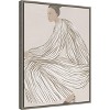 Amanti Art Delilah Dazzling by Urban Road Canvas Wall Art Print Framed 18 x 24-in. - 2 of 4