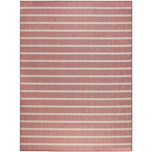 Nourison Positano Modern Stripes Flatweave Outdoor Rug - 1 of 4