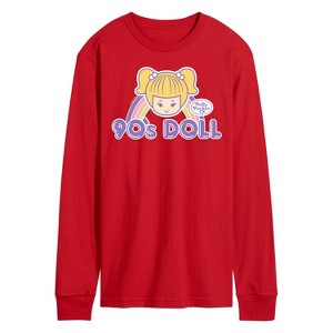 Men's - Polly Pocket - 90s Doll Long Sleeve Graphic T-Shirt - 1 of 2