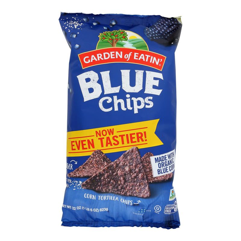 Garden Of Eatin' Blue Corn Tortilla Chips - Case of 10/22 oz, 2 of 7
