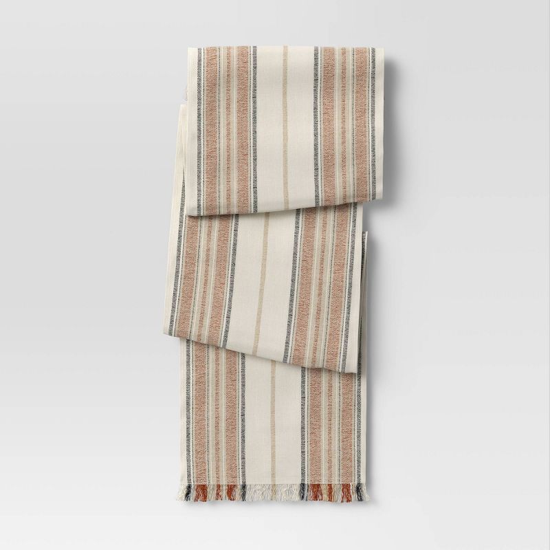 Cotton Striped Table Runner - Threshold™, 1 of 11