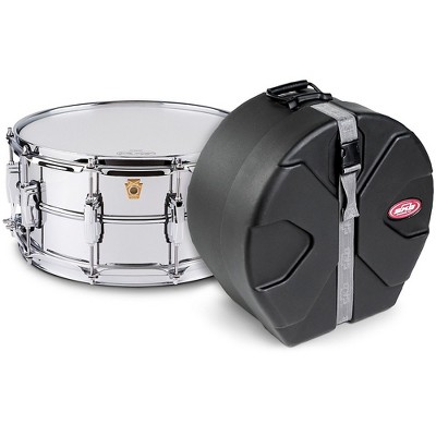Ludwig Supraphonic Snare Drum Chrome With SKB Case