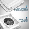 Hike Crew RV Accessories, 11” RV Roof Vent Fan W/LED Light - White - 4 of 4