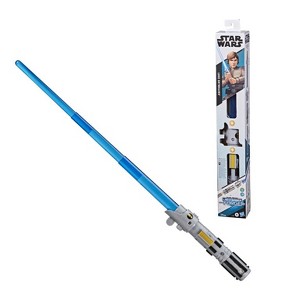 STAR WARS Lightsaber Forge Luke Skywalker Electronic Extendable Blue Lightsaber Toy, Customizable Roleplay Toy, Kids Ages 4 and Up - 1 of 3