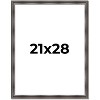 PosterPalooza | Shadow Box 1.75" Deep Brown Picture Frame - UV Acrylic, Foam Board Backing, Hanging Hardware - 2 of 4