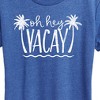 Women's - Instant Message - Oh Hey Vacay Short Sleeve Graphic T-Shirt - 2 of 4