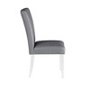 Chintaly Imports,Contemporary Curved Flare-Back Parson Side Chair - Set of 2 - 3 of 4