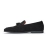 Ferro Aldo Denzel Men's Modern Tassel Loafer | Sleek Slip-On Dress Shoe in Vegan Suede | MFA19762 | - 4 of 4