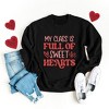 Simply Sage Market Women's Graphic Sweatshirt My Class Is Full Of Sweet Hearts Colorful - 3 of 4